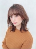小顔カット☆  外ハネミディアム