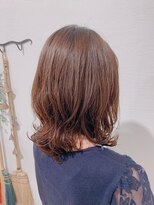 ボヌールヘア(BONHEUR HAIR) 【星川スグル】ボヌール綾瀬美容室 くびれボブ×艶ブラウン