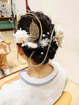 モリオ フロム ロンドン イオンモール 熊本店(morio FROM LONDON) 【morio熊本】成人式ヘアセット.F