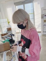 ブランコジーサウス(BLANCO G South) ホワイトカラー×ウルフ