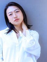 インセンス 二子玉川店(insence) ワンレンカット/アッシュカラー/大人ボブ/