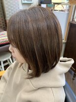 サロンドマックス(salon de max) 《salon de max》やわらかカラー☆前下がりボブ