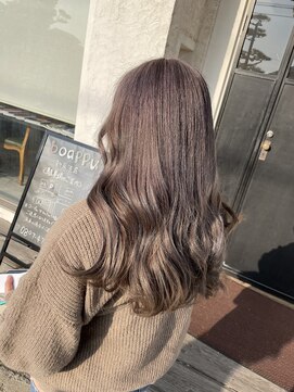 ボアップ 京橋店(boappu) #ロングヘア #ベージュ系カラー