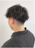ツイスパ×ツイストスパイラルパーマ×フェードカット