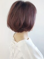 リコ(LIKO)&nbsp;大人のやわらかボブ☆ふんわり/ピンク系カラー/似合わせカット
