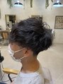 アグ ヘアー ホワイト 福島東店(Agu hair white)&nbsp;波巻き☆ツイスパ、マッシュ、スペインカールもご相談下さいね