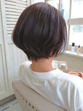 イルヘアーガーデン(illu hair GARDEN) 人気ショートボブ×ブルーベージュ☆