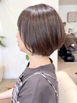 アイ(I.)&nbsp;【 Ｉ. 】30代からの襟足すっきり前下がりショートボブ　川口
