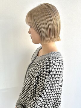 コト 福井大和田店(coto) 福井　大和田　ハイトーンカラー　外国人風ブロンド　ブリーチ