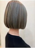 シンプルボブ      ~ハイライトミックス~