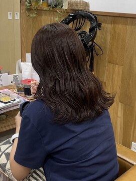 メアリー バイ メリー(marry by merry) 【立町メアリーバイメリー】☆ピンクブラウン×セミディー☆