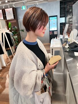 ヘアーエスクールシーユー 枚方T-SITE店(hair S.COEUR×Cu) ショートヘア/コンパクトショート