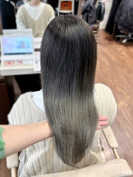 ヘアーショップ エヌアンドエー 幸手店(hairshop N&A) サラ艶ロング髪質改善カラー/縮毛矯正うる艶ストレート#4