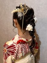 ウィスプ 赤羽店(wisp)&nbsp;卒業式袴ヘア♪*。