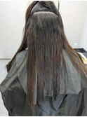 縮毛矯正ロング