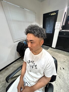 ボルド(MEN'S HAIR SALON BORDO) フェードカット×ツイスト×メッシュ