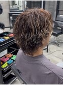 サーフカール　刈り上げ　パーマ　ツイスト　スパイラル