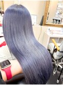 ☆イメチェン小顔似合わせカットメルティブルーカラー新宿
