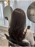 〈宮本〉たっぷりレイヤー×オリーブブラウン