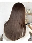スモーキーブラウン/髪質改善トリートメント