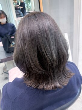 ロンドエニカ 大宮(Lond enika) ワイドバングイメチェン美髪外ハネボブ+レイヤーカット韓国/大宮