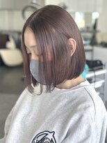 タブー(TABOO)&nbsp;あき/ピンクブラウン/肩つかないボブ