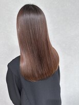 ルアナ(Luana)&nbsp;【透明感ストレート＊艶ブラウン】/縮毛矯正/髪質改善/メテオ