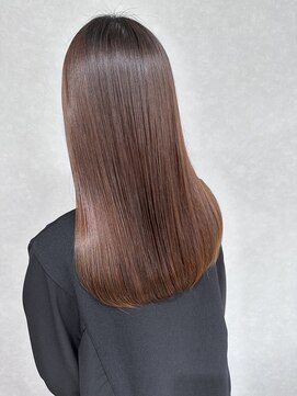 ルアナ(Luana) 【透明感ストレート＊艶ブラウン】/縮毛矯正/髪質改善/メテオ