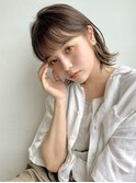 インナーカラーで程よくお洒落なレイヤーボブ
