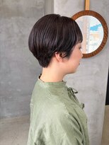 テトヘアー(teto hair) ショートヘア、マッシュショート、丸みショート、グレージュ