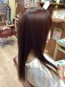 弱酸性ストレート(シルキーエステ)アイロン無+メテオ+カット18700→16830円