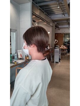 オーガニック リブ 川越(organic+live) 30代40代50代大人マッシュステップボーンカット大人美人