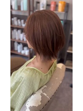 リープリング(Liebling) 「レイヤーボブ × ミルクティーベージュ」