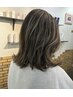 【古村指名】ハイライトカラー　15400円　別途ブロー代1100円
