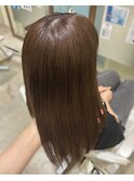 ブリーチ1回!チョコベージュ!