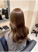 レイヤーカット/シアーベージュ/髪質改善