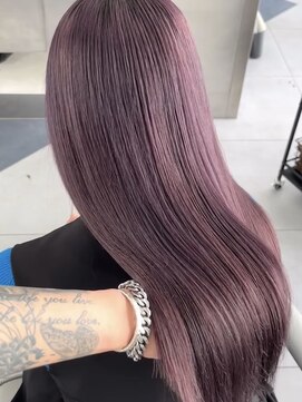 リトバイトゥルークリエイション 大宮(Re:to by True Creation) 【垢抜け】ピンクラベンダー×艶髪ストレート