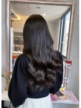 どぅ～す 梅田店 【地毛の長さを変えず/エクステを馴染ませる】