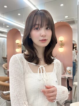 ロンドリゼル 札幌(Lond RiseL) ◯ オリーブグレー/韓国/レイヤーカット/髪質改善/縮毛矯正/札幌