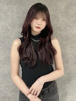 ローリン(Rolling)&nbsp;【Motoki】　20代/ロングレイヤー/ボルドー/天神大名