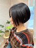 カット+髪質改善/ストレート/縮毛矯正 ￥26400→￥16900[ショート/レイヤー]