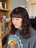 アウラヘアーサロン(aura hair salon)&nbsp;オレンジベージュ