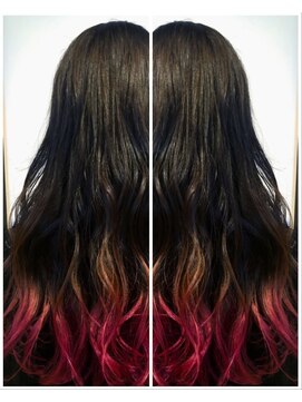 アットティー 金沢文庫(at tee...) 【at tee...】グラデーション×ピンクパープル