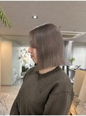 【qumu MARIKO】アッシュグレージュ