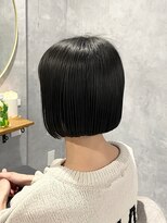 オルブ 戸塚安行店(Oluve) ミニボブ,暗髪カラー,小顔カット,トレンドショート,カジュアル