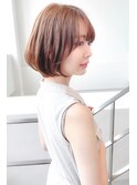 ナチュラルショートボブ
