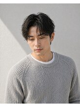 オラ ボーテ(Aura Beaute)&nbsp;メンズパーマスタイル ツイストパーマ フォーマル ビジネス