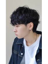 《シャドーパーマ》無造作でラフな立体感と、くせ毛風の動き・束感を演出して垢抜ける！[自由が丘]