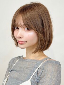 ヨリ ルトロワ 札幌大通(yori Le_trois) 前髪イメチェンピンクベージュクールショートレイヤーカット