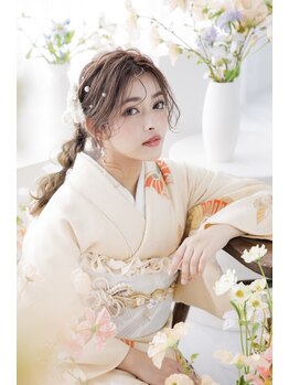 シャルメ 東京駅前(CHARMER)の写真/東京駅徒歩5分!朝7時から営業中◎[ヘアセット+着付け￥15000］花火大会に［ヘアセット＋浴衣着付け￥6000]